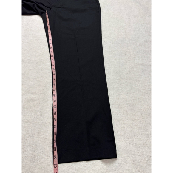 J Ferrar Men’s Black Dress Pants 36WX30L Business Casual Office Corporate Church - Picture 4 of 9